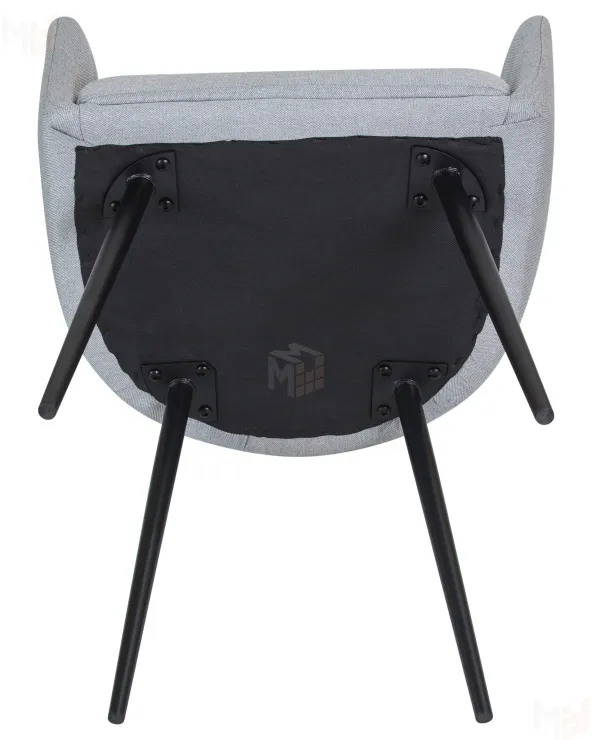 Стул обеденный DOBRIN ALINA (серо-голубая ткань (LAR-106D-23))