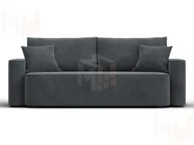 Диван прямой Лига-118 НПБ ( LAIM 23 светло-серый )