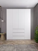 Шкаф Мори 1600.1 белый