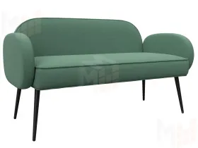 Диван прямой Лига-086 ( Амур 11 зеленый )