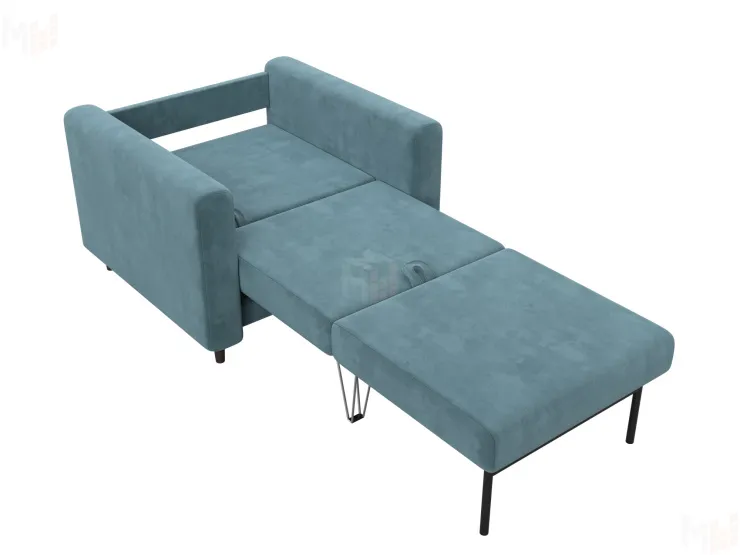 Кресло Лига-070 ( SEVEN 113 бирюзовый )