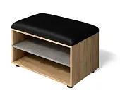 Обувница Мини-Лайт МЛ-8 Дуб крафт золотой/ателье светлое