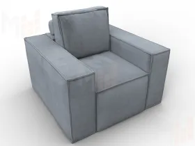 Кресло Лига-081 НПБ ( TOWER 10 серый )