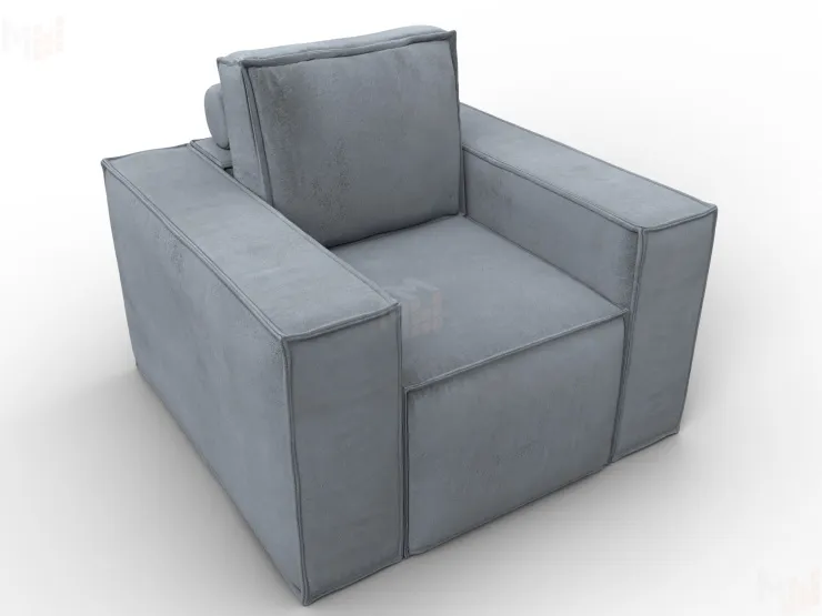 Кресло Лига-081 НПБ ( TOWER 10 серый )