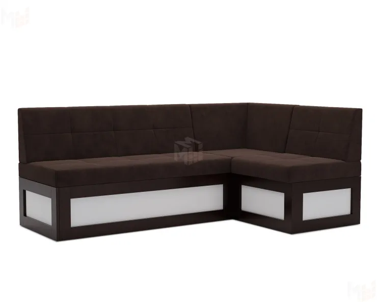 Нотис Правый угол (Велюр молочный шоколад НВ-178 13) 187х82х112 см