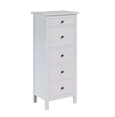 Комод Кымор 5 ящиков белый