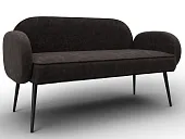 Диван прямой Лига-086 ( BRUT 17 коричневый )