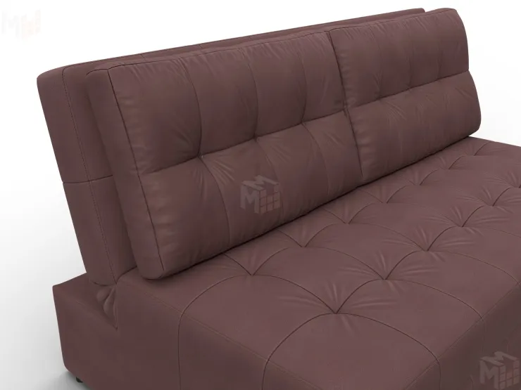 Диван прямой Лига-107 (140) ( JOLY 09 бордовый )