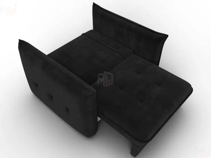 Кресло Лига-100 НПБ ( SEVEN 35 черный )