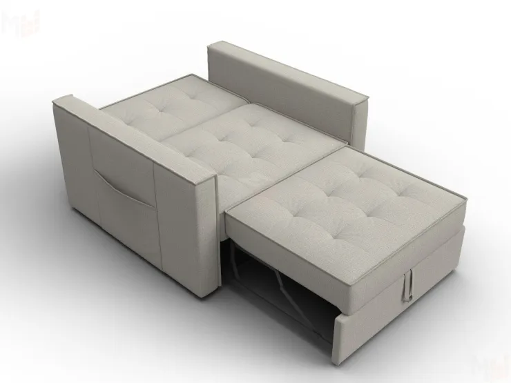 Кресло-кровать Лига-104 (80) ( Амур 02 бежевый )