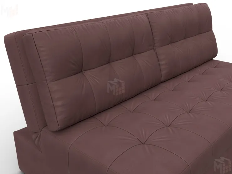 Диван прямой Лига-107 (160) ( JOLY 09 бордовый )