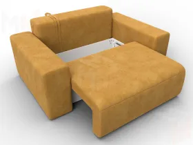 Кресло Лига-036 НПБ ( BRUT 10 желтый )