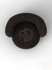 Кресло Лига-072 ( BRUT 17 коричневый )