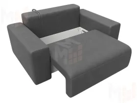 Кресло Лига-036 НПБ ( JOLY 13 серый )