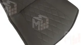 Стул Фэнди К4 Черный муар, Велюр Confetti Stone