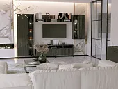 Гостиная Оливия графит, комплект 2