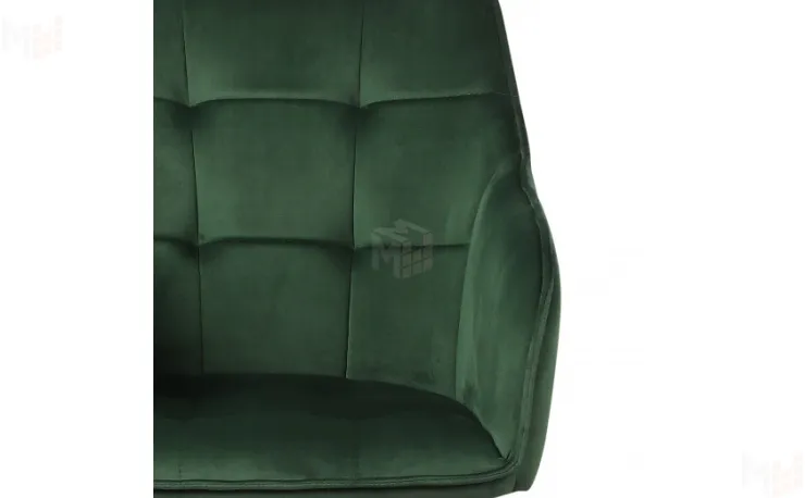 Барное поворотное кресло Мони К deep forest/черный