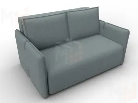 Диван прямой Лига-117 ( Амур 07 серый )
