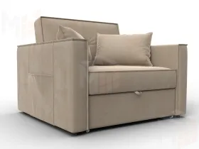 Кресло-кровать Лига-104 (80) ( SEVEN 729 бежевый )