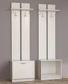 Вешалка с обувницей 2 Иннэс 6 Рамка