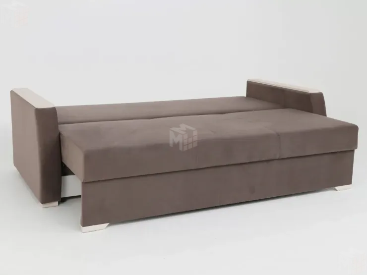  Диван еврокнижка Карлос Ньютон Дарк Браун/Софитель 3Д 2