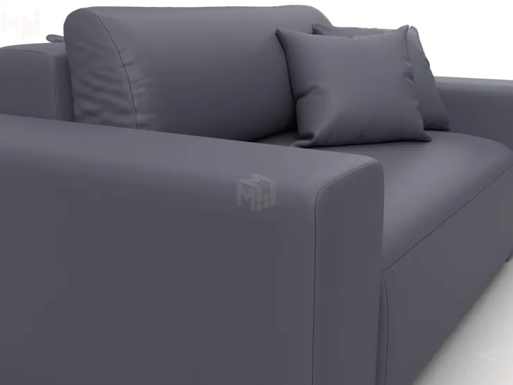 Кресло Лига-036 НПБ ( GRIFON 15 серый )