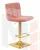 Стул барный DOBRIN GOLDIE (пудрово-розовый велюр (MJ9-32))
