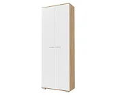Шкаф ИТАЛИЯ ШК-800 сонома/белый глянец
