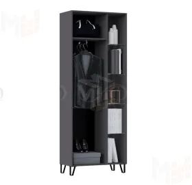 Шкаф для гостиной Оливия графит