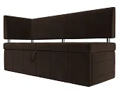 Диван кухонный прямой Стоун с углом левый