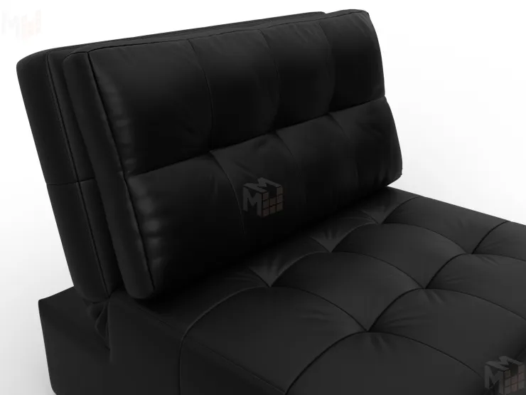 Кресло-кровать Лига-107 (80) ( GRIFON 18 черный )