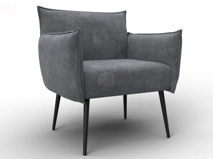 Кресло Лига-083 ( BRUT 16 темно-серый )