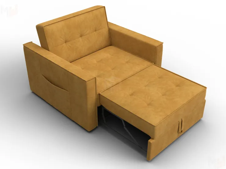 Кресло-кровать Лига-104 (80) ( BRUT 10 желтый )