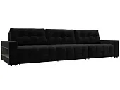 Диван прямой с полками Лига-053 НПБ Лонг