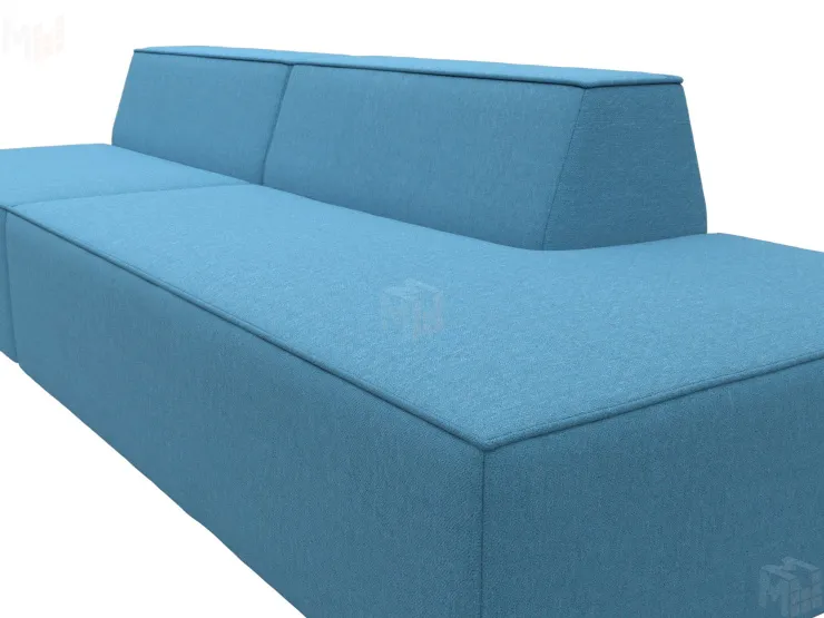 Диван прямой модульный Монс Модерн правый ( Амур голубой ) Диван прямой модульный Монс Модерн правый ( Амур голубой )