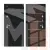 Входная металлическая дверь Thermo Лайн Букле черное/Wenge Veralinga