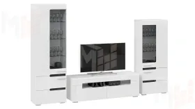 Набор мебели Фьюжн №2  ГН-260.002 Белый, Белый глянец