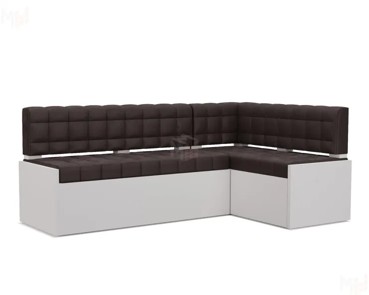 Ганновер Правый угол (Бархат шоколадный STAR VELVET 60 COFFEE) 178х82х103 см