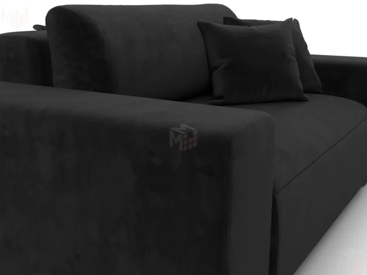 Кресло Лига-036 НПБ ( SEVEN 35 черный )