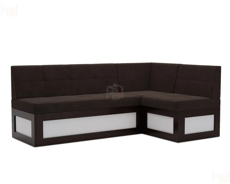 Нотис Правый угол (Кордрой коричневый) 207х82х132 см