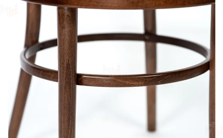 Стул деревянный венский Милем темный орех