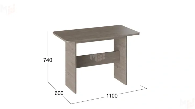 Стол раздвижной Дублин Дуб Сонома трюфель