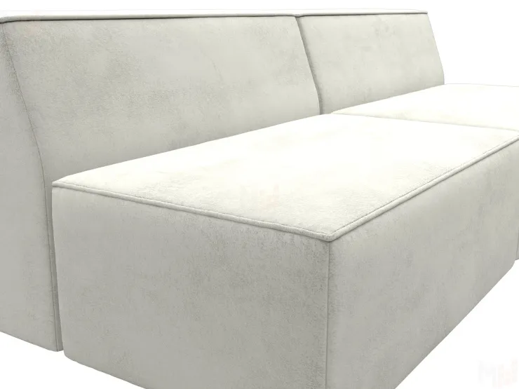 Диван прямой модульный Монс ( TOWER 01 молочный )