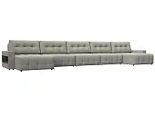 Диван П-образный с полками Лига-053 НПБ МегаЛонг