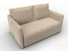 Диван прямой Лига-117 ( SEVEN 729 бежевый )