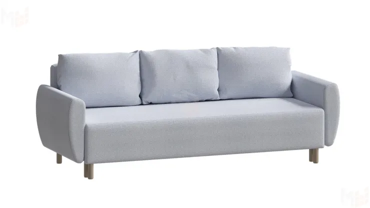 Диван-кровать Тулисия Twist 17 (pastel blue)