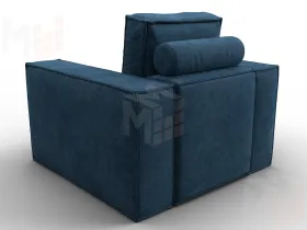 Кресло Лига-081 НПБ ( BRUT 11 синий )