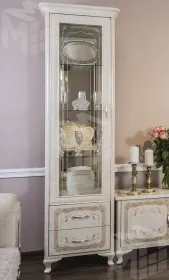 Витрина Патрисия 1-ств крем корень глянец Витрина Патрисия 1-ств крем корень глянец