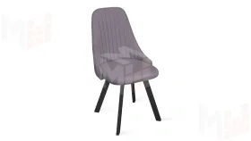 Стул Франк (паук) исп. 2 - ДП2-30 Черный матовый/Catania Lavender (лавандовый)