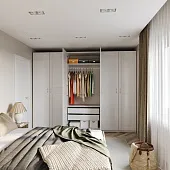 2.06.01.030.1 МАКС шкаф 2 двери 75х61х233 белый RU 2.06.01.030.1 МАКС шкаф 2 двери 75х61х233 белый RU